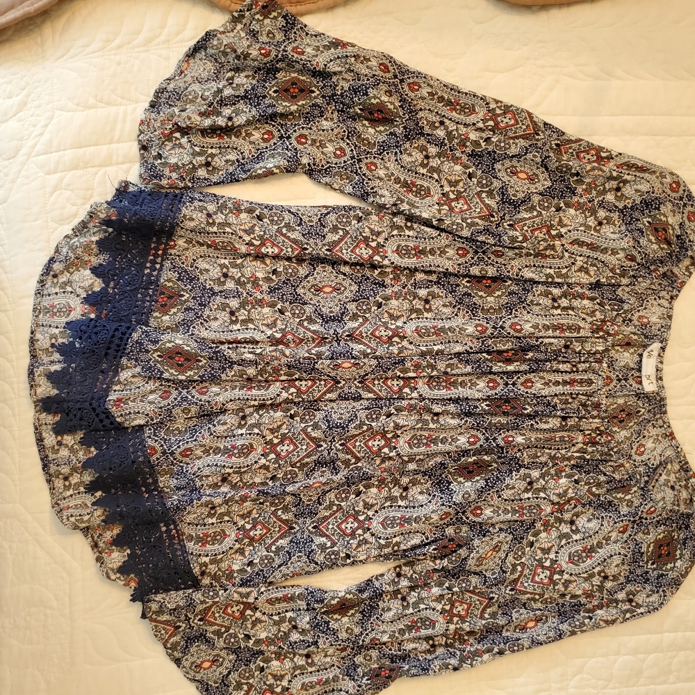 Westport bell sleeve top